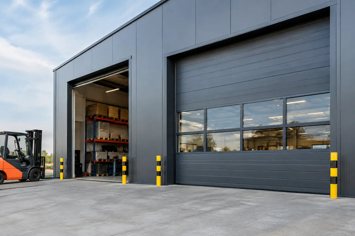 Industriële poorten kiezen voor werkplaats en loods