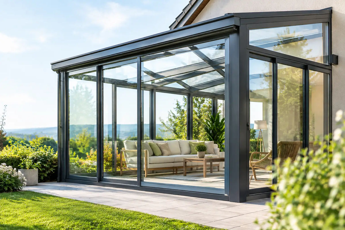 Vitrage véranda isolant pour un confort durable