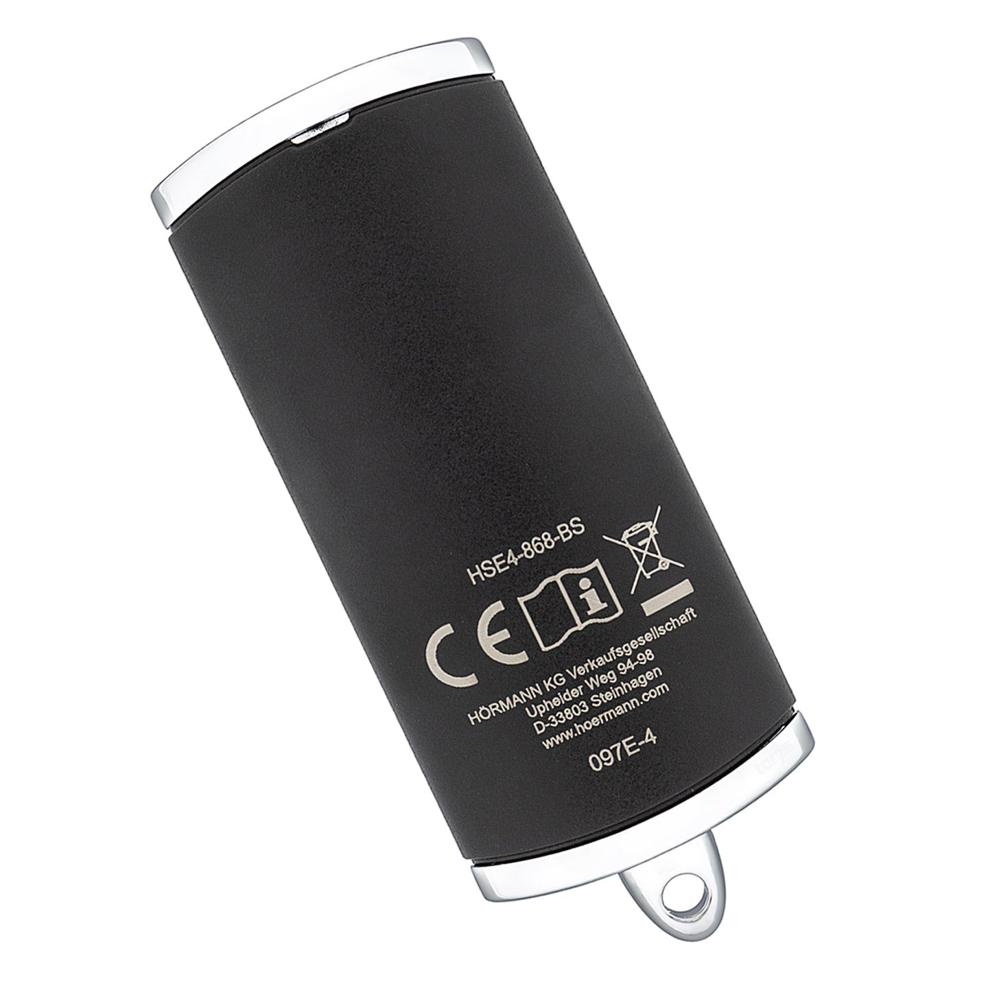 Hörmann Handsender HSE 4, BiSecur, schwarz strukturiert