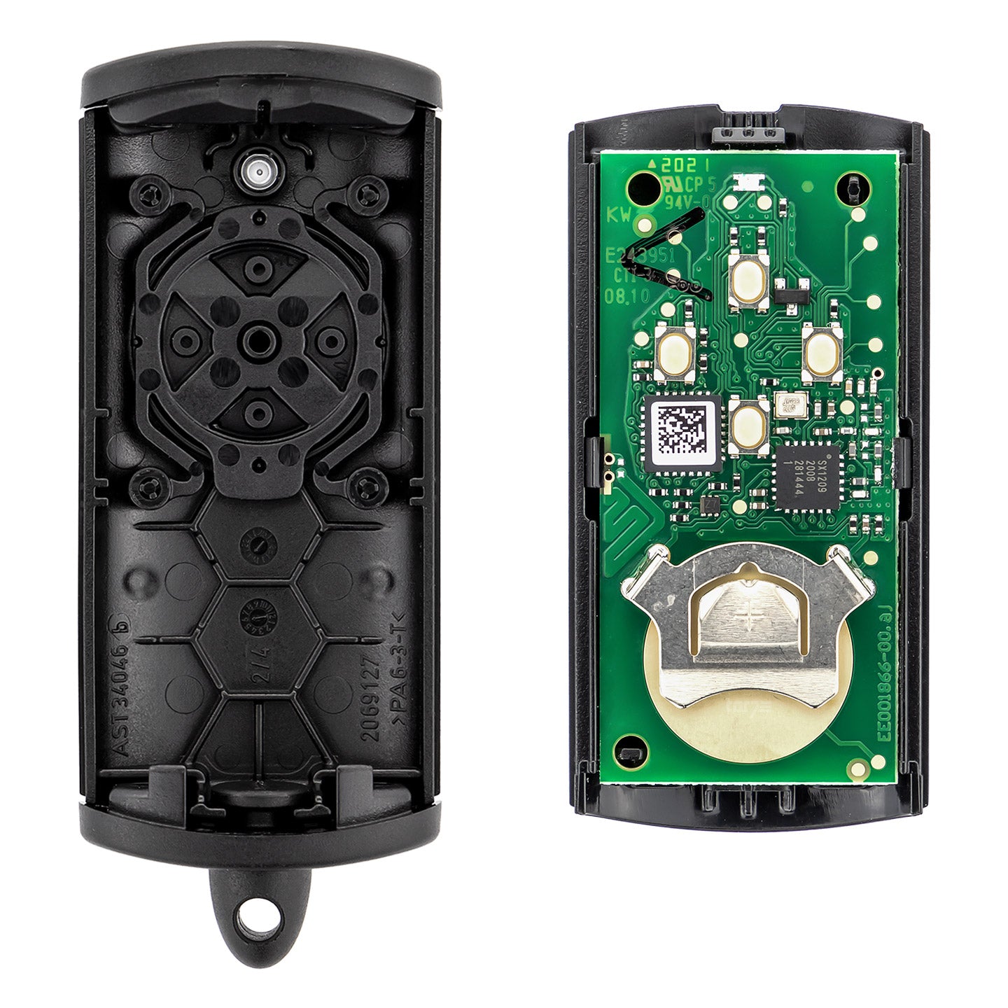 Hörmann Handsender HSE 4, BiSecur, Kunststoff strukturiert schwarz