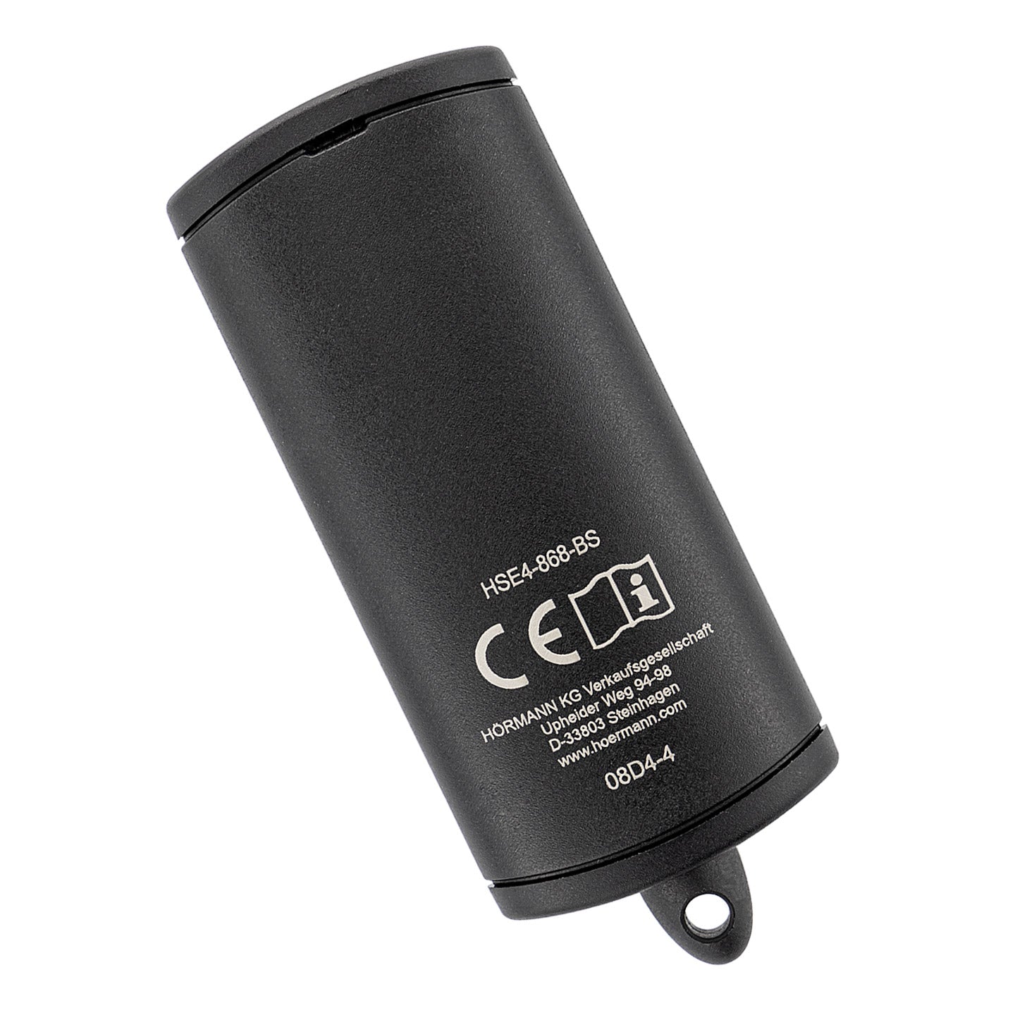 Hörmann Handsender HSE 4, BiSecur, Kunststoff strukturiert schwarz