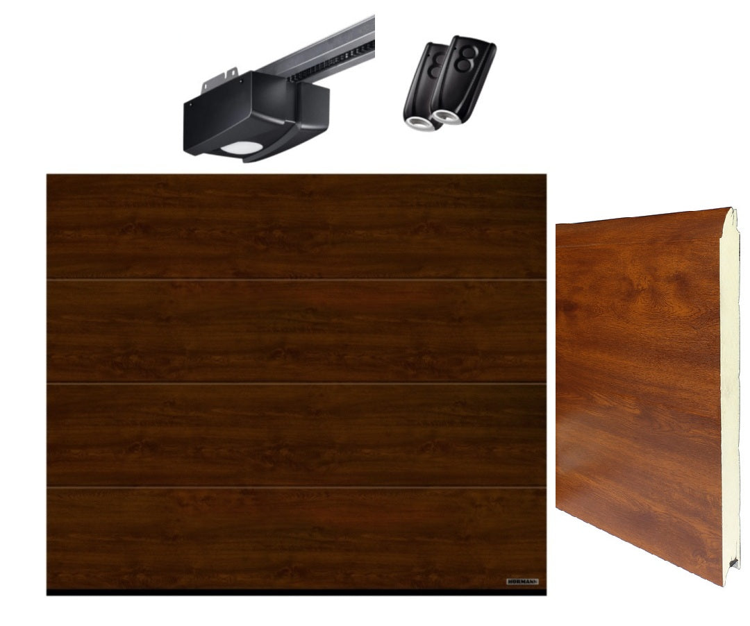 IsoMatic Garagentor L-Profilierung Abmessungen bxh 2500 x 2125 mm