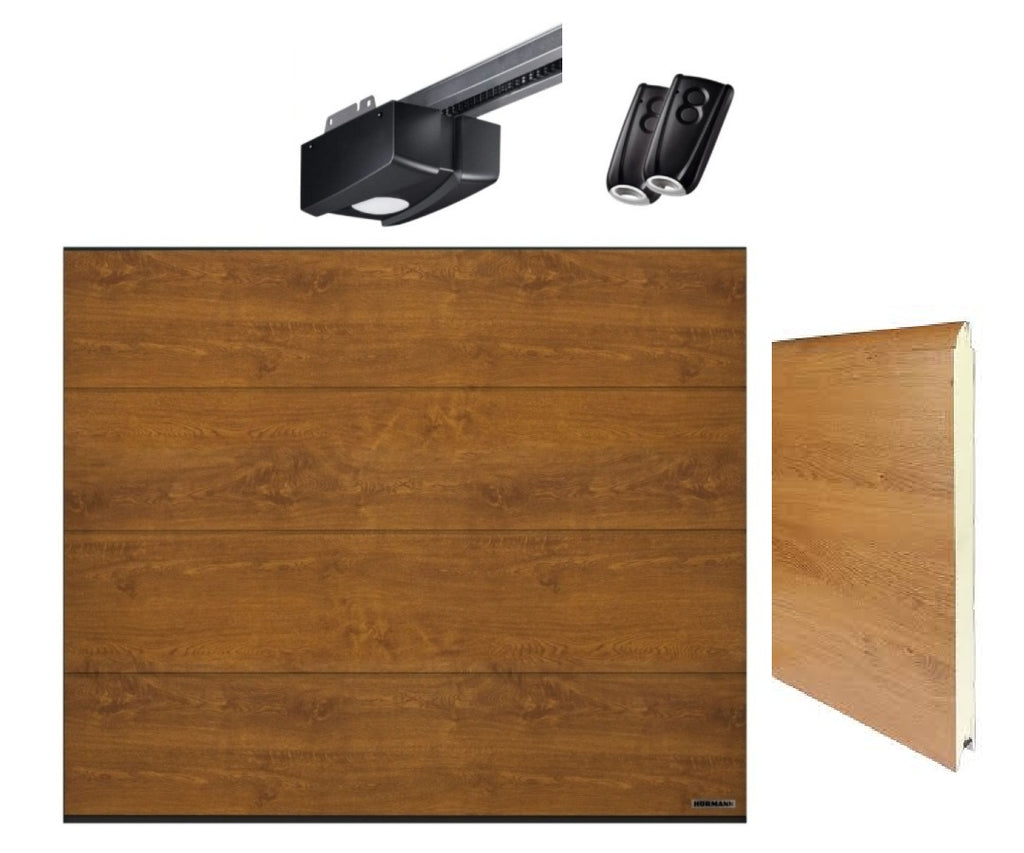 IsoMatic Garagentor L-Profilierung Abmessungen bxh 2500 x 2125 mm