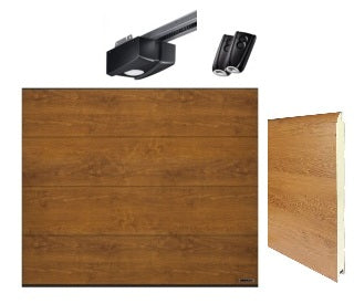 IsoMatic Garagentor L-Profilierung Abmessungen bxh 2500 x 2125 mm